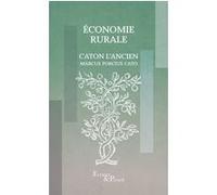 Économie rurale Caton (Auteur)