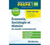 Economie, sociologie et histoire du monde contemporain, 1re année