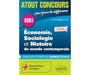 Économie, Sociologie et Histoire du monde contemporain - ECG1 - Nouveaux programmes