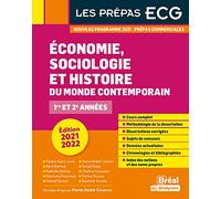 Economie, sociologie et histoire du monde contemporain - Prépas ECG: 1re & 2e années
