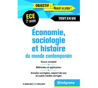 Economie, sociologie, histoire du monde contemporain 2e année ECE