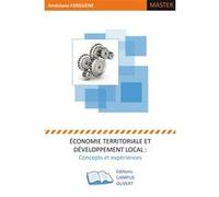 Economie territoriale et développement local :