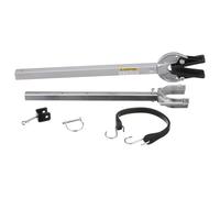 Économiseur de tableau arrière réglable, support absorbant les chocs de 58,4 à 89,9 cm, barre de soutien pour moteur de bateau, matériel robuste, stabilisateur de protection du moteur