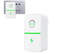 Économiseur D'énergie Pro, économiseur D'énergie Domestique, Boîte D'économie D'électricité Dispositif De Marché De Bureau Domestique Prise électrique Intelligente 90v-250v (1 pc,EU)