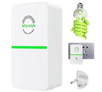 Économiseur d'énergie Stop Watt, économiseur d'énergie Domestique Pro Dispositif d'économie d'électricité,économie d'énergie et Haute efficacité, Économiseur d'énergie (Color : B, Size : 3pcs)
