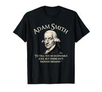 Économiste Adam Smith Offre et Demande Funny Economics T-Shirt