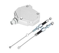 Economizer for Motorcycles & ATVs | Aluminum Alloy Brake Lever Modification | Reduces Hand Fatigue/Improves Control/Enhances Security | Anodized Hard Exterior (Silver)