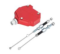 Economizer for Motorcycles & ATVs | Aluminum Alloy Brake Lever Modification | Reduces Hand Fatigue/Improves Control/Enhances Security | Anodized Hard Exterior (Red)