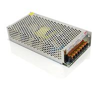 Economraluz Transformateur DC Alimentation pour bandes LED Alimentation réglable 220 V (12 V 10 A 120 W professionnel) Métallique