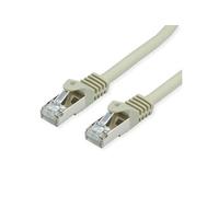 Economy - Cordon de raccordement - RJ-45 (M) pour RJ-45 (M) - 2 m - SFTP, PiMF - CAT 7 - moulé - gris