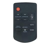 Econtrolly N2QAYC000083 Télécommande de rechange pour Panasonic SC-HTB70 SC-HTB370 SC-HTB170 SC-HTB70PC SC-HTB70P SC-HTB570 SC-HTB770S SC-HTB770 SC-HTB170G Système audio Home Cinéma