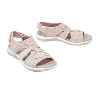 Ecoodisk Sandales féminines Creux de Sandales Sportives Confortables d'été-Pink,38