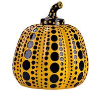 Ecoodisk Sculpture Decoration Statue Kusama Yayoi Pumpkin Artists Modern Sculpture Dot Art Home Decor Accessoires Office Art Statue de Mariage,A
