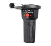 Ecoodisk Ventilateur de Barbecue 1 pièce, Ventilateur de Barbecue Portable, Ventilateur de Barbecue alimenté par Batterie/Outil d'allumage pour Barbecue à Charbon de Pique-Nique en Plein air
