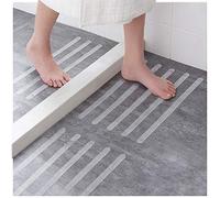 ecooe 16 Pièces Autocollants Antidérapants Autocollants de Douche Bandes de Sécurité de Bain Transparent Auto-adhésif Antidérapant Bandes Autocollants pour Baignoires Douches