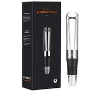 ecooe Décanter pour vin Carafes Aérateur à vin Decanter Noir avec pour vin Rouge Decanter Boîte de Cadeau
