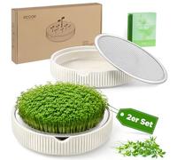 ecooe Lot de pots de germination blancs