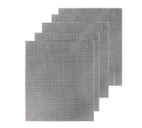 ECOOPTS Lot de 5 tapis de barbecue en maille anti-adhésive réutilisables et résistants à la chaleur pour griller la viande, les légumes, la cuisine, la pâtisserie - 40 x 33 cm