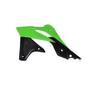Polisport Off Road Kawasaki Kx250f 13-16 Radiator Shrouds Vert,Noir