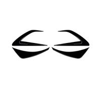 écope décorative Cadre d'admission pare-choc avant, pour Mazda MX-5 MX5 ND Miata 2016 - 2025, garnitures ventilation, couvercle phare antibrouillard(4x Gloss Black-A)