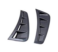écope décorative Garniture couvercle ventilation latérale pare-chocs avant voiture en Fiber carbone pour Hyundai Sonata 2020 - 2023