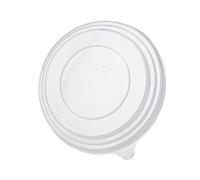 ECOPICNIC Lot de 300 couvercles pour saladiers Ronds 1100/1300 ML en PP | Couvercles Alimentaires pour Bols jetables, adaptés aux salades, soupes, Poke Bowls, et Plats à emporter