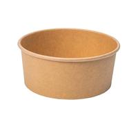 ECOPICNIC Lot de 300 saladiers en Papier Kraft jetables 1000 ML | Bol Alimentaire sans Couvercle pour salades à emporter, Plats Chauds ou froids, Vaisselle jetable pour repasBottom of Form
