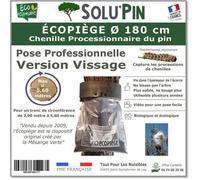 ÉCOPIÈGE VERSION VISSAGE Ø 180 CM SOLUPIN, COLLIER PIÈGE CHENILLE PROCESSIONNAIRE DU PIN ET DU CÈDRE.