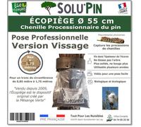 ÉCOPIÈGE VERSION VISSAGE Ø 55 CM SOLUPIN, COLLIER PIÈGE CHENILLE PROCESSIONNAIRE DU PIN ET DU CÈDRE