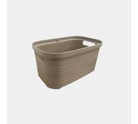 Ecoplast Boîte multifonction Cappuccino Petit sans couvercle - Boîte de rangement pour armoires, tiroirs, bureaux et rangements