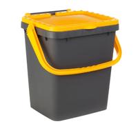 Ecoplast Poubelle pour collecte différenciée 35, poubelle en plastique recy 1,2 l
