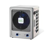 ECOPOOLTECH Pompe à Chaleur Inverter pour piscines Hors Sol Jusqu’à 5000L, compresseur Turbo X Ultra, Puissance Max 6 KW, échangeur en Titane pour Eau salée, Plug & Play