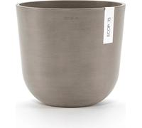 Ecopots Oslo Taupe + Réservoir d'Eau - Ø 25 cm, Höhe 21,80 cm