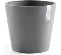 Ecopots Pot Amsterdam - Gris - Ø 30 cm, Hauteur 25,4 cm