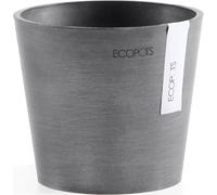 Ecopots Pot Amsterdam - Gris - Ø 13 cm, hauteur 11,4 cm