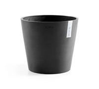 Ecopots Pot Amsterdam Gris Foncé + Réservoir d'Eau - Ø 30 cm