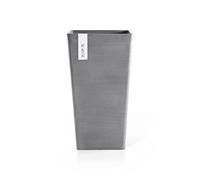 ECOPOTS Pot Haut Rotterdam 56 Gris - 31 x 31 x H. 56 cm - 36,2 L