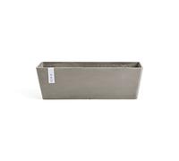 ECOPOTS Pot Rectangulaire Bruges 55 Taupe - 55 x 17 x H. 17 cm - 12 L