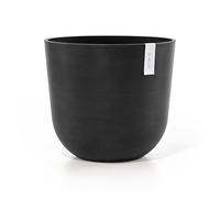 ECOPOTS Pot Rond Oslo 45 Gris Foncé + réservoir d'eau - Ø 45 x H. 39,2 cm - 46,6 L