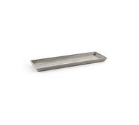 ECOPOTS Soucoupe Rectangular 45 New Taupe - 43,5 x 15,5 x H. 3,3 cm
