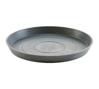 Ecopots Soucoupe Ronde 21X2,5CM Gris