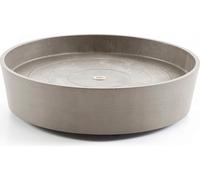 ECOPOTS Support à roulettes Wheels 40 Taupe - Ø 34,1 x H. 9 cm