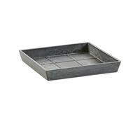 Ecopots Sous-Vase Carré Rotterdam Gris 18CM