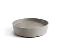 ECOPOTS Support à roulettes Wheels 40 Taupe - Ø 34,1 x H. 9 cm