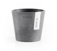 Ecopots Vaso Amsterdam Mini D10,5x9,2cm Grigio Multicolore