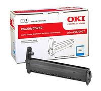 ECOPRO - Tambour d'origine pour imprimantes OKI C5650 C5750 - Cyan - de 20 000 pages A4 - Cod 43870007