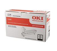 ECOPRO - Tambour d'origine pour imprimantes OKI C610 - Noir - de 20 000 pages A4 - Cod 44315108