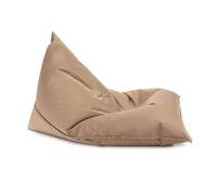 Ecopuf Lazy Pouf en Tissu Polyester Anti-déchirures, imperméable, pour intérieur et extérieur, 150 x 100 cm, rembourré avec polystyrène