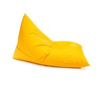 Ecopuf Lazy Pouf en Tissu Polyester Anti-déchirures, imperméable, pour intérieur et extérieur, 150 x 100 cm, rembourré avec polystyrène