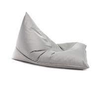 Ecopuf Lazy Pouf en Tissu Polyester Anti-déchirures, imperméable, pour intérieur et extérieur, 80 x 130 cm, rembourré avec polystyrène